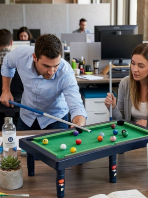 Oyuncak Bilardo Masası Seti Çocuklar İçin Eğlence ve Beceri Oyunu