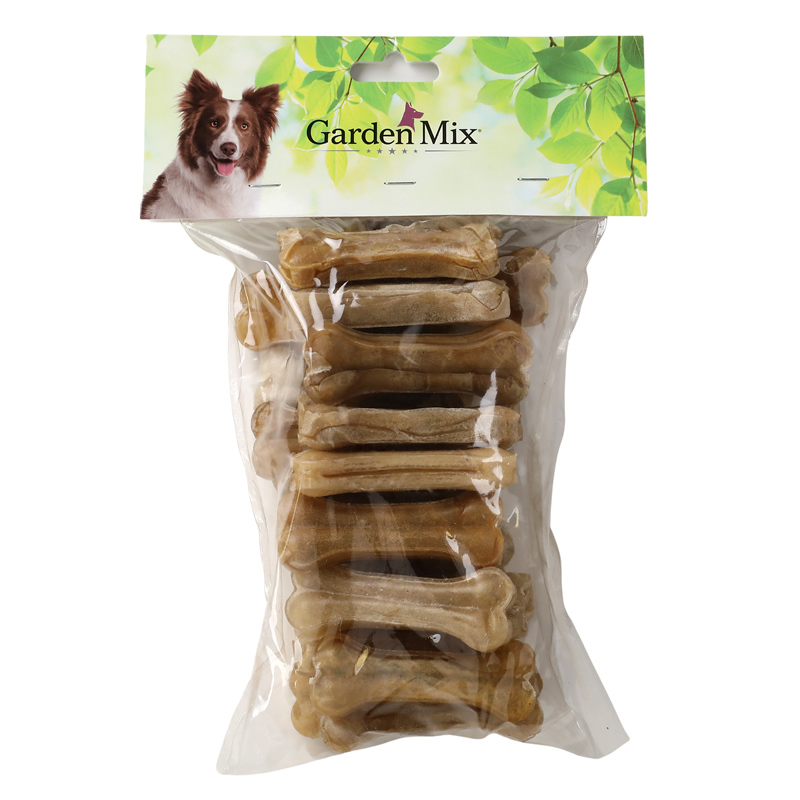 5e02aa4ead41de6aaffca6a0c64f328e.jpg Gardenmix Deri Pres Kemik 8 Cm 20-25 G.20 Li Paket - Görsel 1
