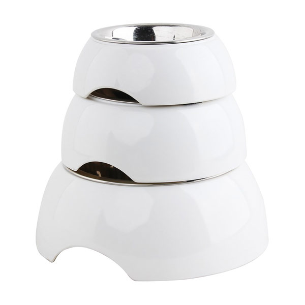 679-11033.jpg Pawise Melamin Gövdeli Mama Kabı 750 Ml - Görsel 1