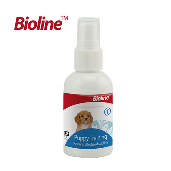 681-2027.jpg Bioline Köpek Tuvalet Eğitim Spreyi 50 Ml - Görsel 1