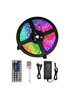5 Metre RGB LED Şerit Kumandalı 5050 Renk Değiştiren LED Strip - Görsel 2