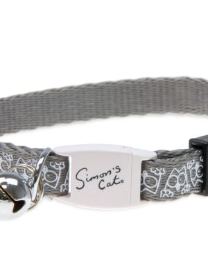 Karlıe Simon S Cat Kedi Tasma 30cm X 10mm Gri