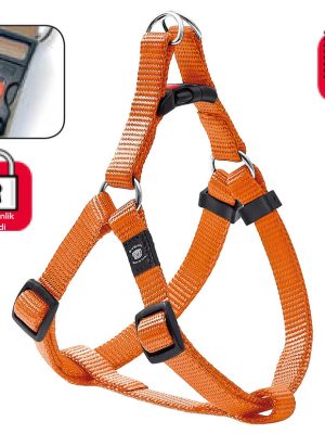 Karlıe Kilitli Göğüs Tasma M 40-70cm Turuncu