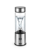 Çift Hazneli Cam Blender USB Şarjlı Smoothie ve Buz Kırıcı Blender - Görsel 3
