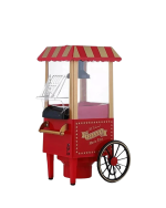 Yağsız Mısır Patlatma Makinesi Sıcak Hava Popcorn Makinesi Nostaljik Tasarım - Görsel 3