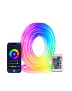 RGB Neon Led Şerit Işık Kumandalı USB Girişli Su Geçirmez Şerit Led - Görsel 3