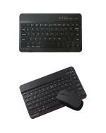 Kablosuz Bluetooth Klavye Mouse Seti Wireless Sessiz İnce Tasarım Çoklu Uyumlu - Görsel 3