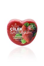 Dr. Cleaning - Çilek Kalp Sünger Sabun 135 Gr - 2 Adetlik Set Ürün