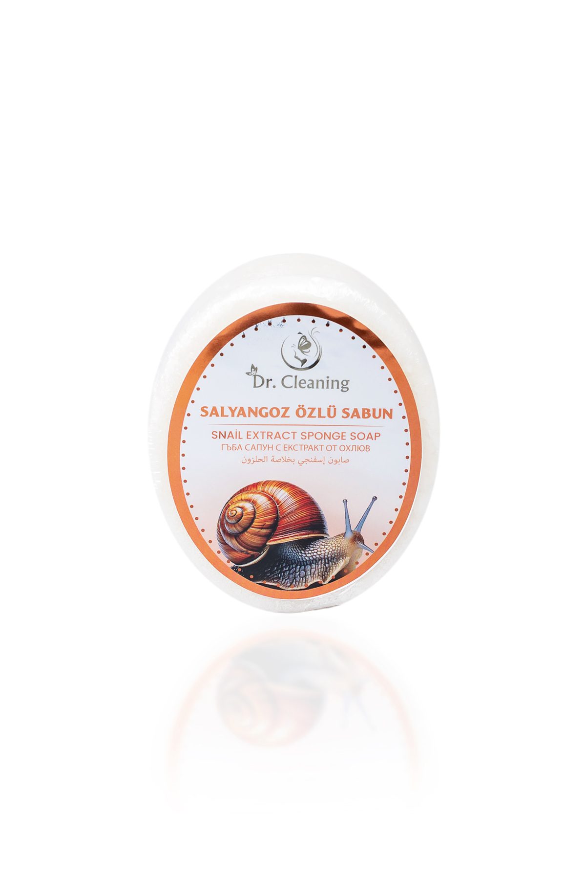 8684862830061_1.jpg Dr. Cleaning - Salyangoz Özlü Sünger Sabun 135 Gr - 2 Adetlik Set Ürün - Görsel 1