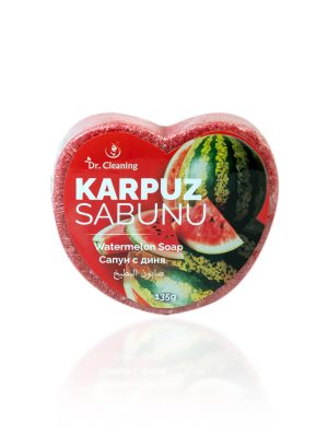 Dr. Cleaning - Karpuz Kalp Sünger Sabunu 135 Gr - 2 Adetlik Set Ürün