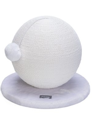 Karlıe Kedi Tırmalama Küresi Bolly Beyaz 30.5cm