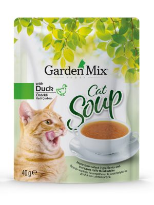 GARDENMIX ÖRDEKLI KEDI ÇORBASI 40GR X 6 ADET