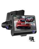 Araç DVR Kamera Çift Lensli 4 İnç Ekranlı G Sensörlü - Görsel 3