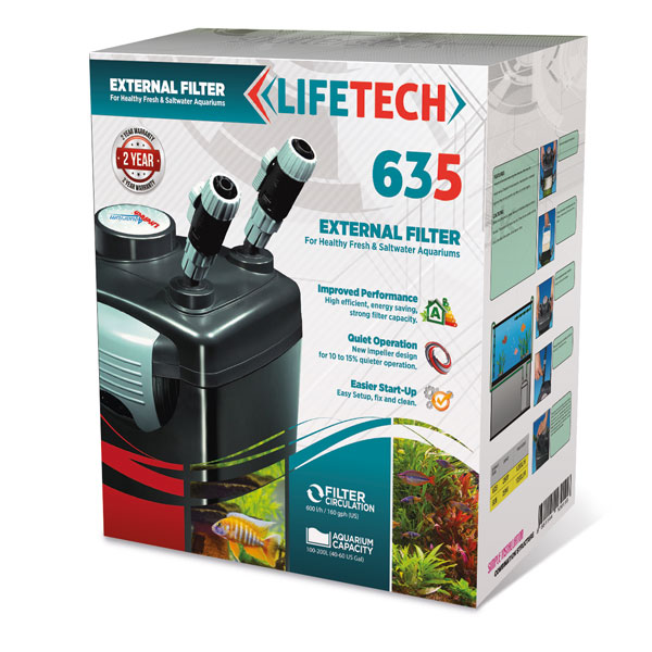 995-000635.jpg Life Tech 635 Dış Filtre 600LH - Görsel 1