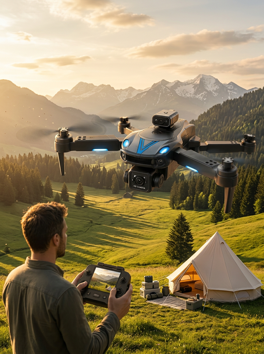 Firefly_Gemini-Flash_Keep-the-exact-same-drone-and-remote-controller-from-the-reference-image.-Do-not-rede-446525.png DRON VI88 MAX HS325 - Görsel 1