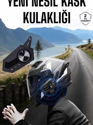 Intercom Kask Kulaklığı ANC Özelliği Yüksek Ses Kaliteli Bluetooth Kulaklık