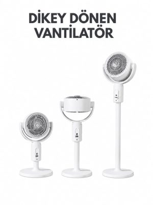 F1 DİKEY DÖNEBİLEN VANTİLATÖR