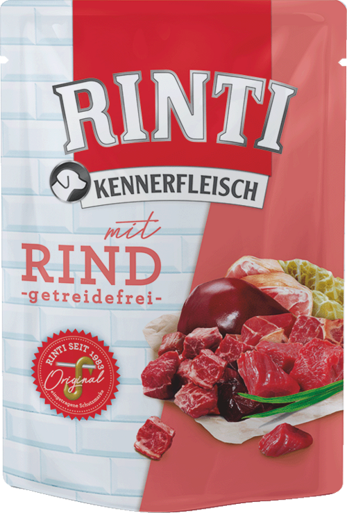b4591eeb2074b46f34302e1476d87dc1-1.png RINTI DANA ETLI POUCH KÖPEK MAMASI 400 GR X 5 ADET - Görsel 1