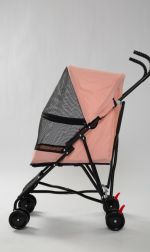 Tommy Evcil Hayvan Arabası Pembe 60*43*94cm Max 15kg - Görsel 2