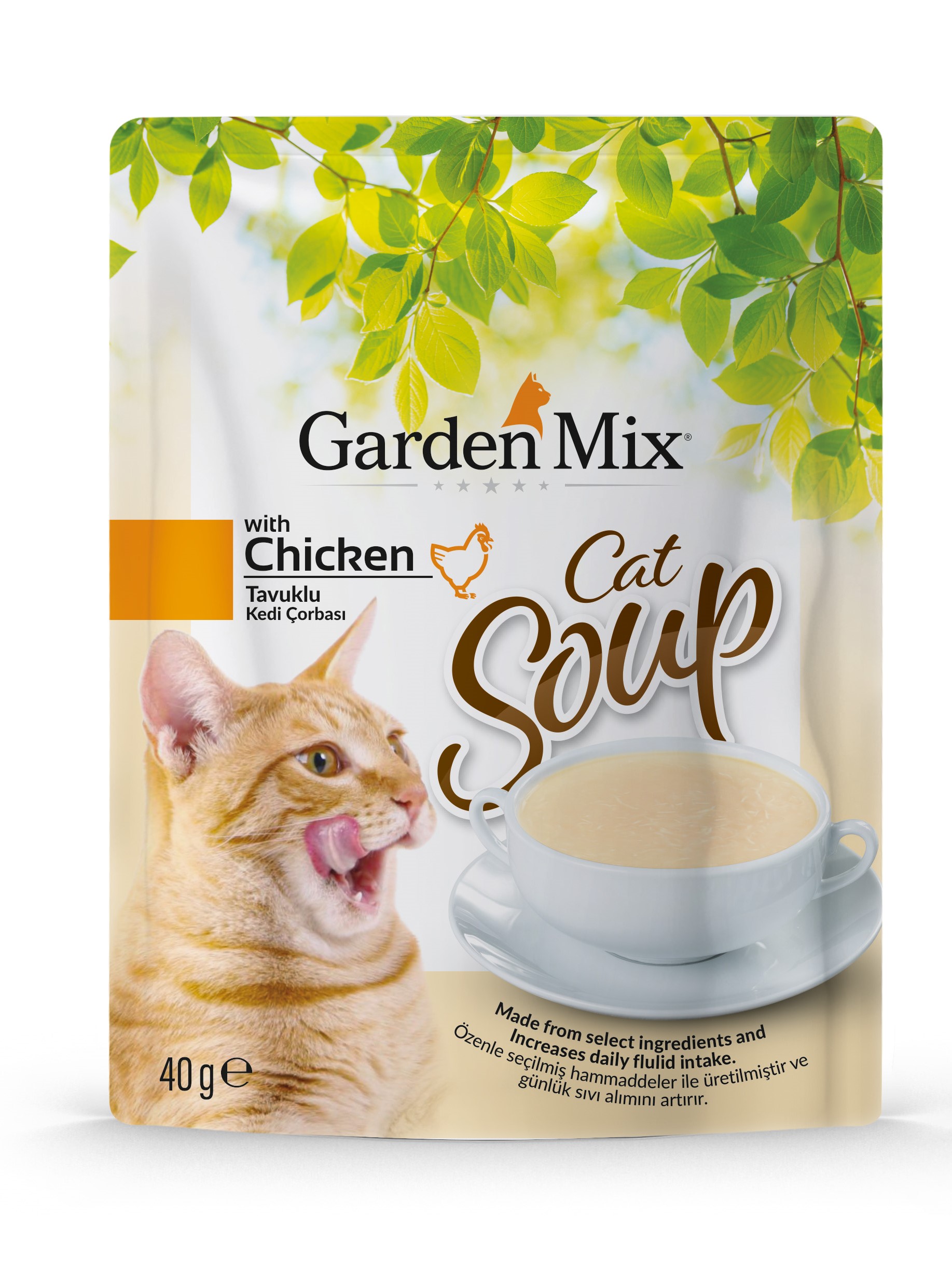 beb3b312331adf1ccbcf4b5d3a80b91a-1.jpg GARDENMIX TAVUKLU KEDI ÇORBASI 40GR X 6 ADET - Görsel 1