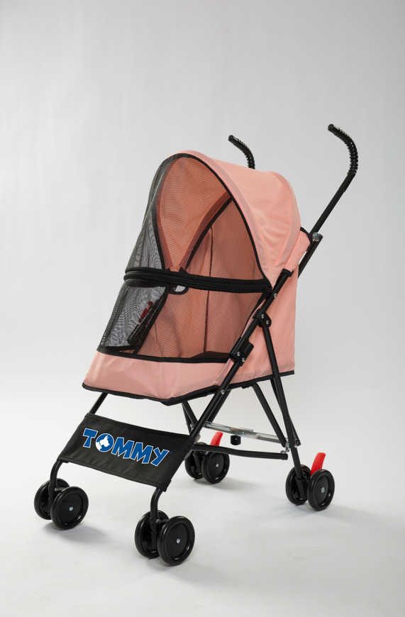 c94ee6941140665bc2da314736db46f5.png Tommy Evcil Hayvan Arabası Pembe 60*43*94cm Max 15kg - Görsel 1
