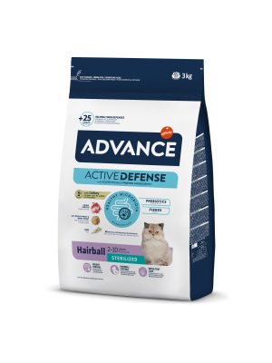 Advance Cat Sterılızed Haırball 3 Kg