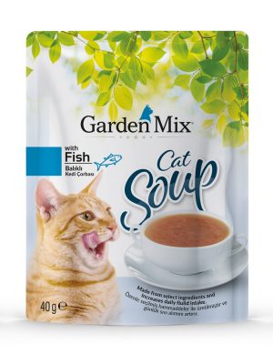 GARDENMIX TON BALIKLI KEDI ÇORBASI 40 GR X 6 ADET