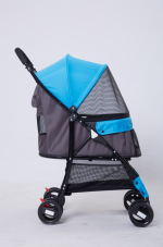 Tommy Evcil Hayvan Arabası Mavi 67*47*98cm Max 15kg - Görsel 2