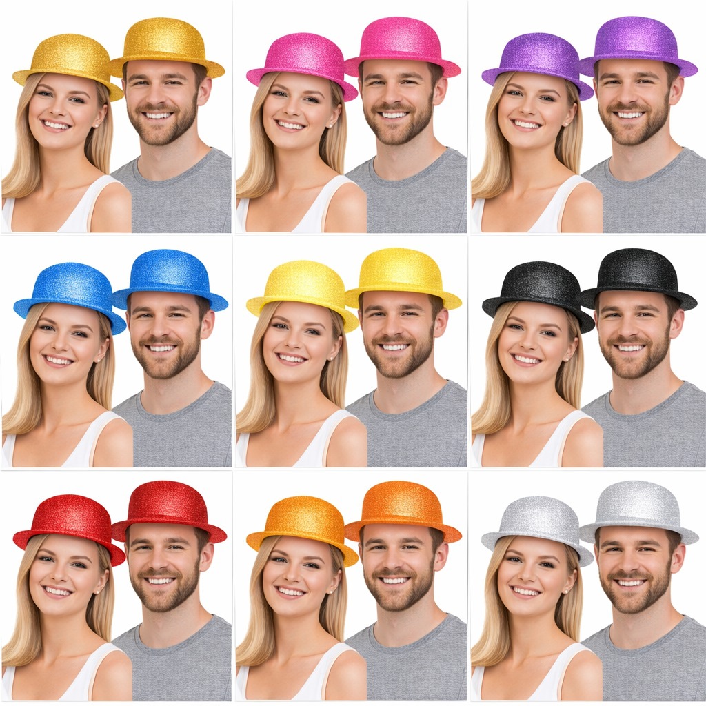 glitter-simli-melon-sapka-9-lu-set-9-renk-parti-ve-kostum-sa-resim-5352.jpg Glitter Simli Melon Şapka 9’lu Set - 9 Renk Parti ve Kostüm Şapkası - Görsel 1