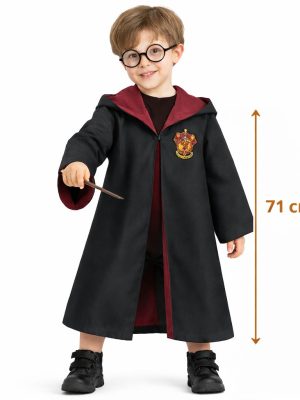 Harry Potter Bebek Kostüm Seti – Asa Gözlük Pelerin 71 cm (2-4 Yaş)