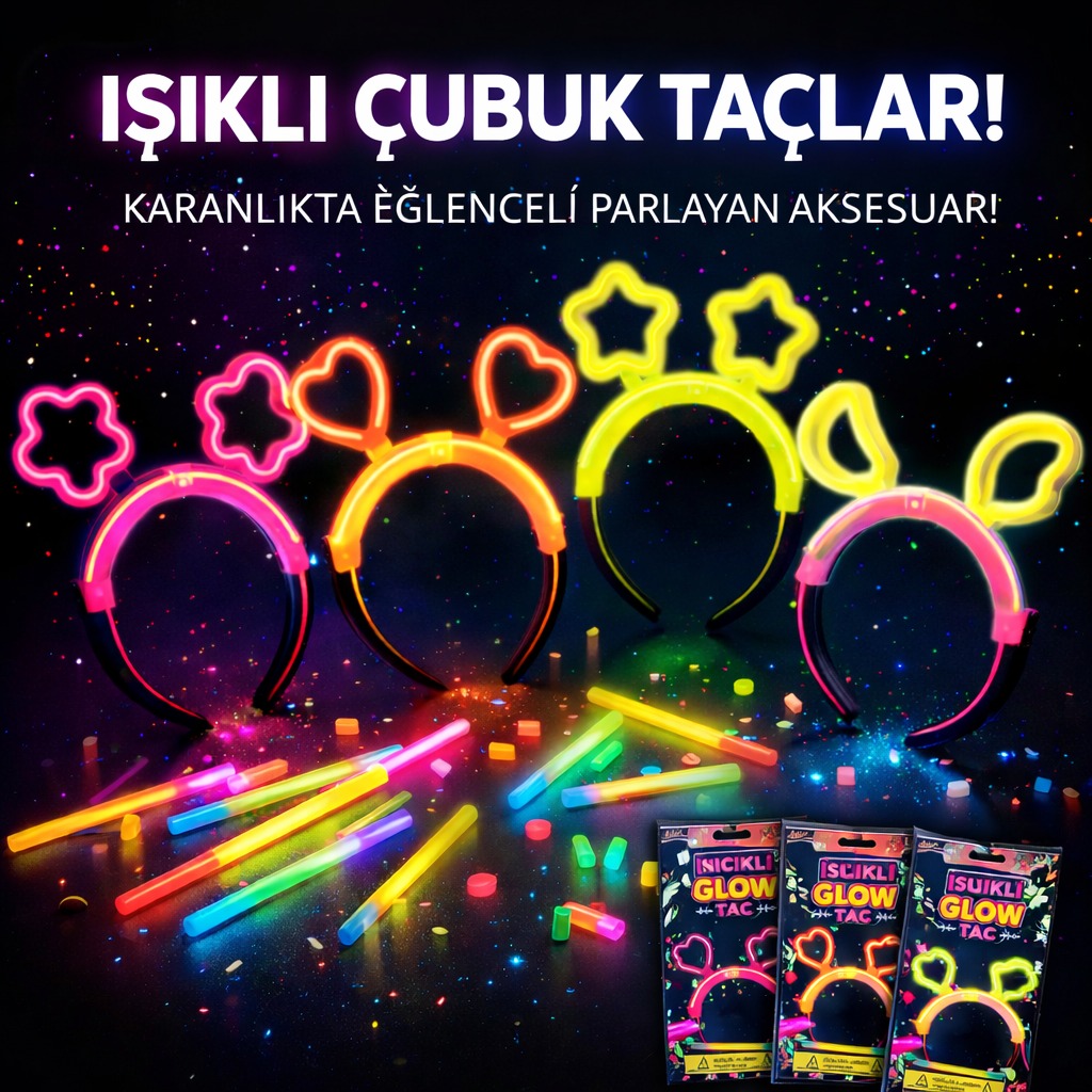 karanlikta-parlayan-glow-tac-seti-12-adet-yildiz-kalp-ay-cic-resim-5271.jpg Karanlıkta Parlayan Glow Taç Seti 12 Adet – Yıldız Kalp Ay Çiçek (Her Model 3 Adet) - Görsel 1