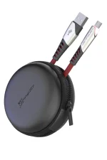 Konfulon DC16 Micro USB Kablo 1M 2.4A - Mavi - Görsel 2