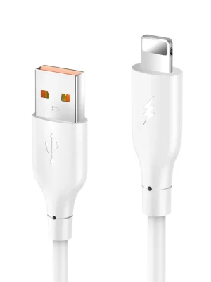 Konfulon DC64 USB to Lightning 1M 3.0A Hızlı Şarj Kablo - Beyaz