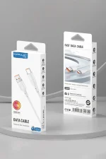 Konfulon DC65 USB to Type-C 1M 3.0A Hızlı Şarj Kablo - Beyaz - Görsel 4