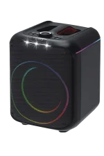 Konfulon F39 25W Sürücülü RGB Işıklı 2 Adet Mikrofonlu Bluetooth 5.3 Kablosuz Hoparlör – Siyah - Görsel 2