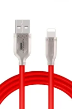 Konfulon S48 Lightning Kablo iphone Uyumlu 1M 3A - Kırmızı