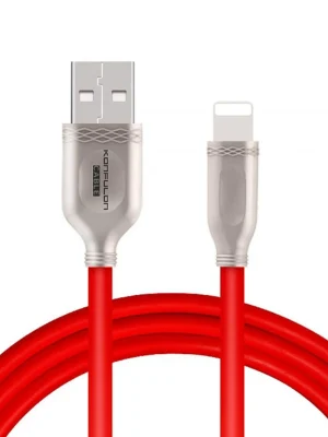 Konfulon S48 Lightning Kablo iphone Uyumlu 1M 3A - Kırmızı