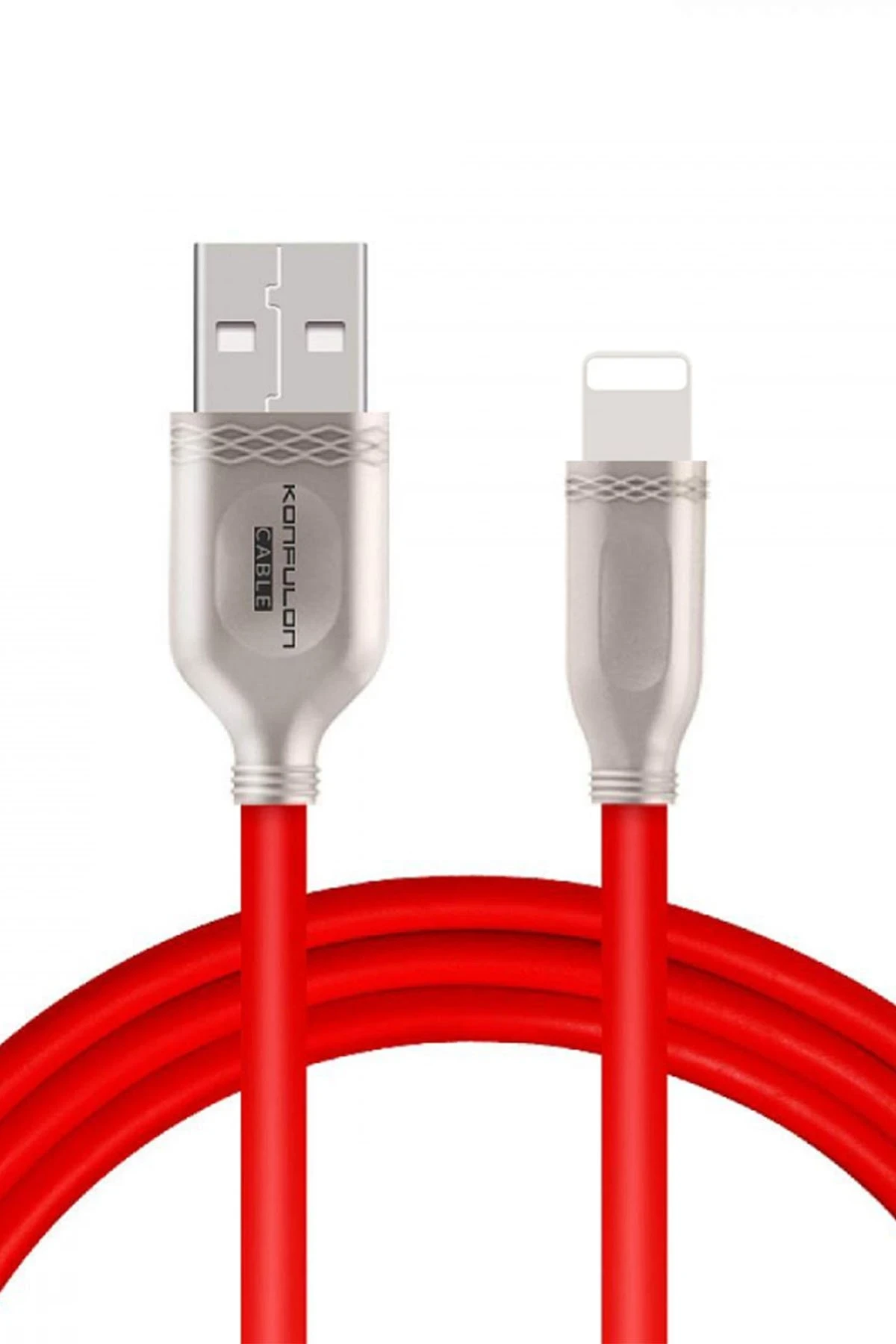 konfulon-s48-lightning-kablo-iphone-uyumlu-1m-3a-kirmizi-default.webp Konfulon S48 Lightning Kablo iphone Uyumlu 1M 3A - Kırmızı - Görsel 1