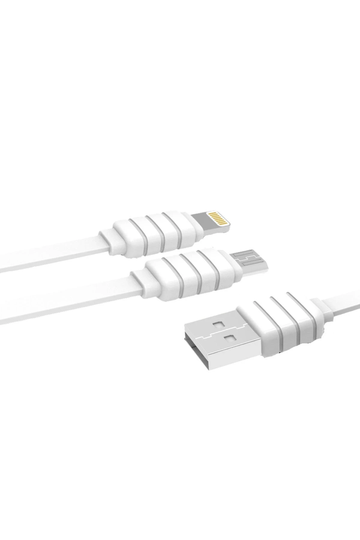 konfulon-s56-2in1-lightning-micro-usb-kablo-12m-21a-default.webp Konfulon S56 2in1 (Lightning-Micro USB) Kablo 1.2M 2.1A - Görsel 1