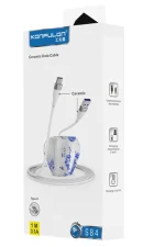 Konfulon S84 Seramik Uçlu Type-C 1M 3.1A - Beyaz - Görsel 2
