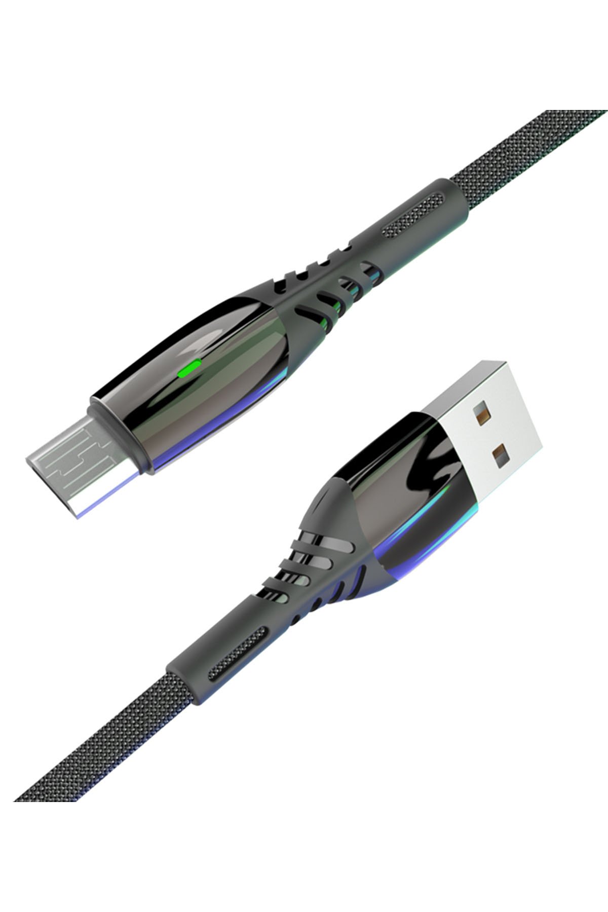 konfulon-s91-ledli-micro-usb-kablo-1m-2-4a-siyah-2.jpg Konfulon S91 Ledli Micro USB Kablo 1M 2.4A - Siyah - Görsel 1