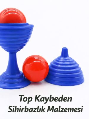 Mavi Renk Sihirli Kupa Top Kaybetme Oyunu 7 cm