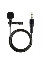 Newface 3.5mm Jak 1.5 Metre Double Mikrofon - Siyah