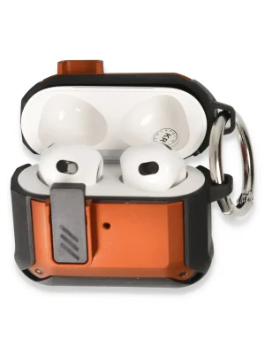 Newface Airpods Pro 2 (2.nesil) Truva Kılıf - Turuncu