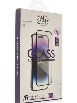 Newface Apple iPhone 14 Pro Bilvis 3D Cam Ekran Koruyucu
