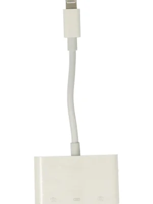 Newface APR23 Iphone Otg 3in1 - Beyaz