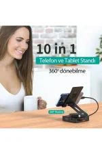 Newface Dönüştürücü 10in1 Hub 116 - Gri - Görsel 2