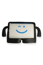 Newface iPad 10.2 (7.nesil) Kılıf Karakter Tablet Silikon - Siyah