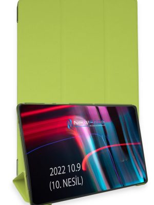 Newface iPad 2022 10.9 (10.nesil) Kılıf Tablet Smart Kılıf - Açık Yeşil