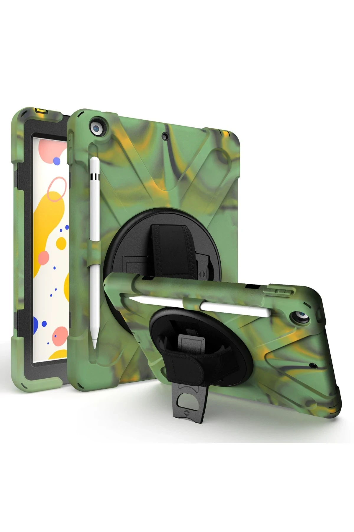newface-ipad-5-air-97-kilif-amazing-tablet-kapak-kamuflaj-default.webp Newface iPad 5 Air 9.7 Kılıf Amazing Tablet Kapak - Kamuflaj - Görsel 1